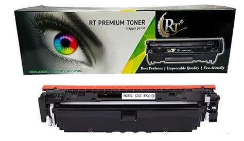 RT 230A/W2300A Black Toner Cartridge Compatible with HP Color Laserjet ...