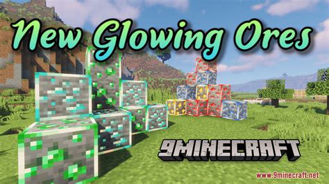 Image result for Minecraft Java Glowing Ores Mod