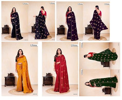 101-105 Prima Vichitra Sarees – Kavya Style Plus