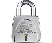 Godrej Locks No. 1 Made in India 60mm Padlock, Hardened shackle Padlock ...