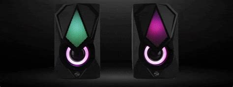 Zebronics Warrior II 2.0 Speaker - 10W, LED, USB Powered