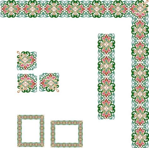 Buy Window Frame - Border of Celtic Flower Design - Vinyl Stained Glass ...
