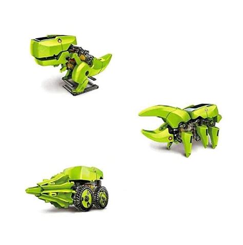 Buy Emob DIY 3 in 1 Educational Learning T3 Solar Powered Robot Toy Kit ...