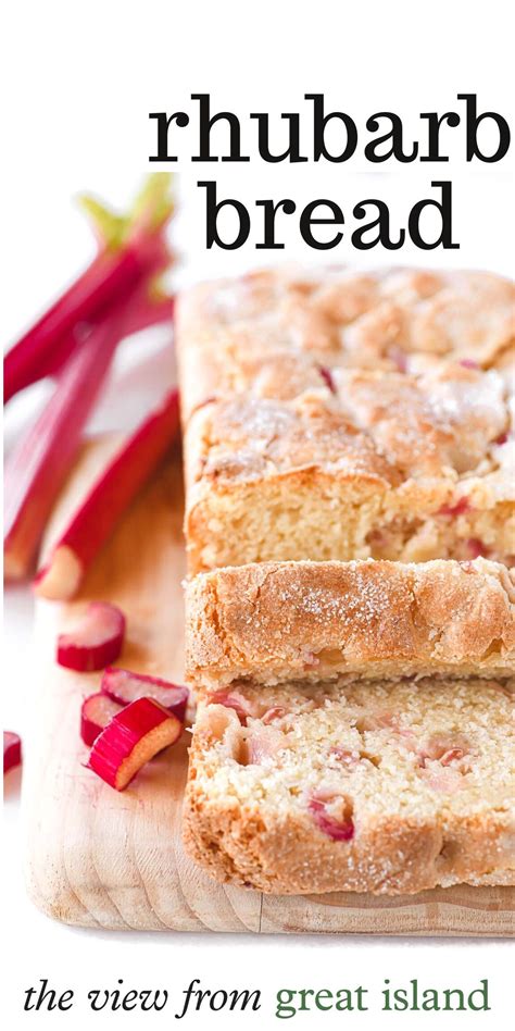 Rhubarb Bread | Recipe | Rhubarb recipes, Rhubarb bread, Baking