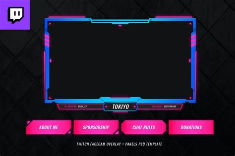 Free Stream Overlay Template No Text