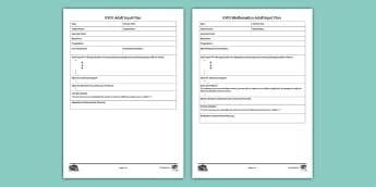 Activity Planner Templates - Class & Home Learning EYFS