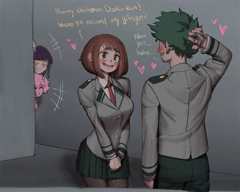 Uraraka and midoriya [my hero academia] (wjs07) : r/rule34