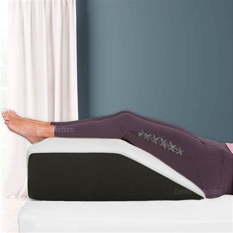 Buy Leg Rest Wedge Pillow - Memory Foam Clinical Therapeutic Grade Post ...