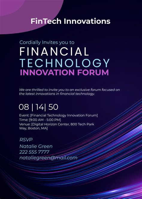 Technology Graphics for Invitation Card 的图像结果