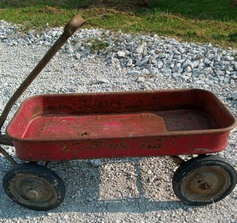 1950's Vintage Radio Flyer Wagon, Antique | #3926658778