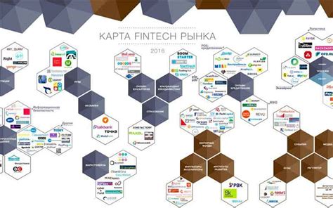 Финтех-компании РФ разместились на новой интерактивной карте