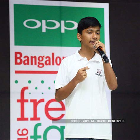 A participant performs during the Fresh Face auditions held at Sri ...