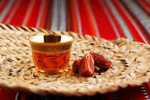 Arabic Dates on a White Plate with Arabic Coffee Cups Stock Photo - Image of bedouin, dessert ...