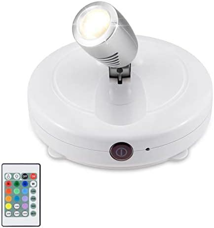 LEASTYLE Wireless Spot Lights Battery Operated Picture Lights Mini ...