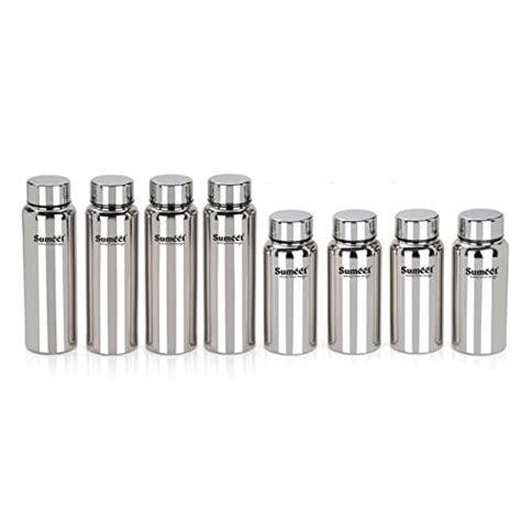 Sumeet Stainless Steel Jointless Akhand Leak-Proof Water Bottle / Frid ...