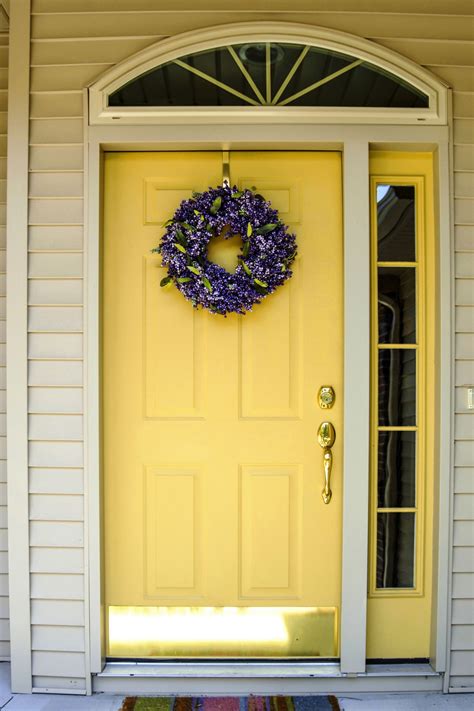 Paint Colors For Yellow Front Door at Jayden Ingram blog