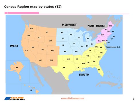 World Map With Regions United States Map