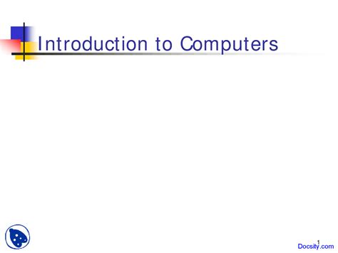 Introduction to Computer Lecture 的图像结果