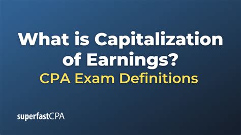 Image result for Capitlized Earnings Approach