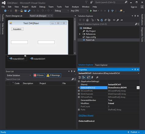 Image result for Using DAQNavi Low Level Vis