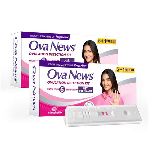 Buy Ova News - Ovulation Detection Kit from Prega News | Identifies 5 ...