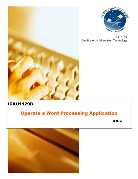 Image result for Word Processing Application