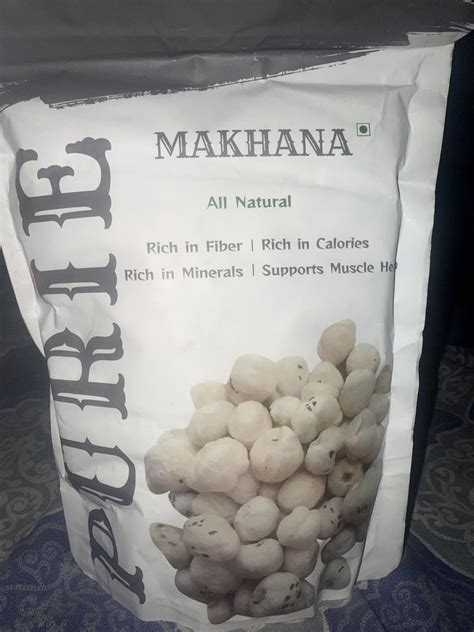 Purie Makhana, 100g (Fox Nuts) - Healthy Snacks, Maintains Weight ...