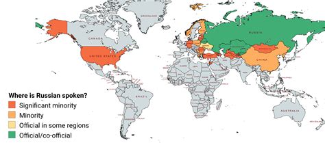 Countries where russian is spoken : r/MapPorn