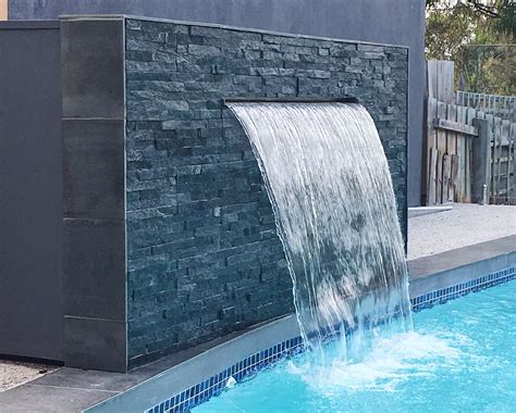 Wall Cladding | Smiling Rock Melbourne | Pool water features, Pool ...