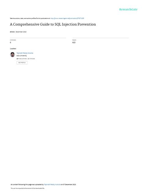 Image result for SQL Injection Prevention