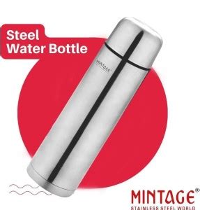 Mintage Stainless Steel Hot & Cold Water bottle 500 ml Bottle - Buy ...