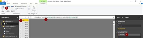 Image result for Create Date Table Using Power Query