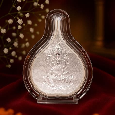 999 Pure Silver Goddess Laxmi Paan Keepsake – Unniyarcha