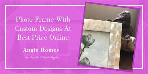 Elevate Your Memories: Unveiling the Art of Photo Frame Design with ...