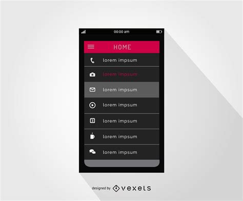 Image result for Menu User Interface