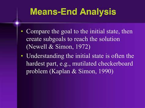 Image result for Means to End Analysis Problem Solving Strategy