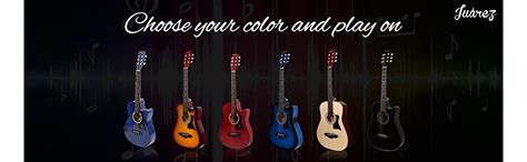 Juarez Lindenwood Acoustic Guitar Kit, JRZ38C/3TS 38 Inches Cutaway ...