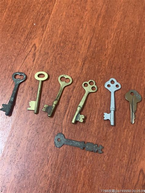 老钥匙7把-铜锁/铜钥匙-7788收藏__收藏热线
