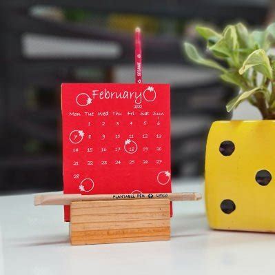 Plantable Seed Paper Calendars 2022 / Table Calendar 2022 – DEVRAAJ ...