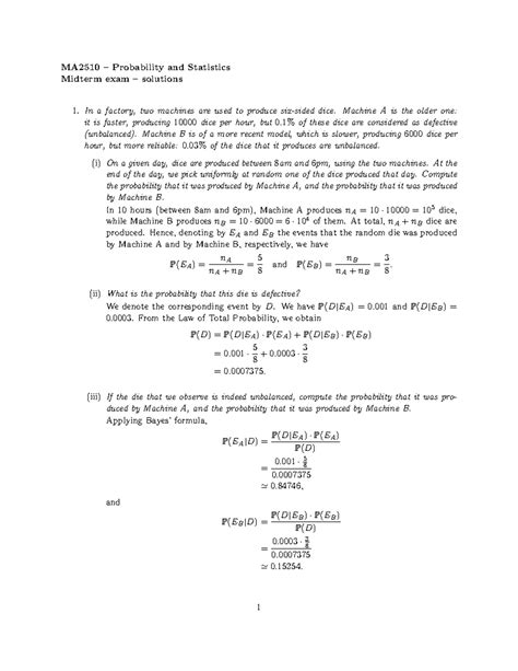 Image result for MIT Probability Midterm Exam Questions