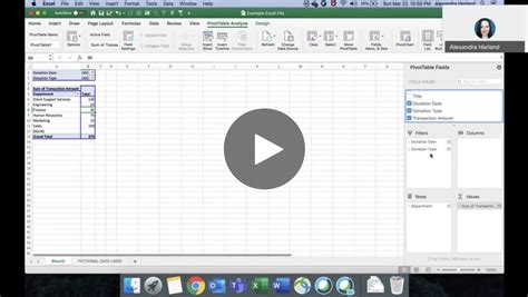 Setting Up a Pivot Table in Excel 的图像结果