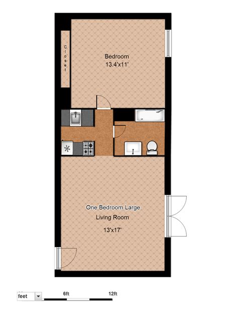 One Bedroom Flat Floor Plans | www.cintronbeveragegroup.com
