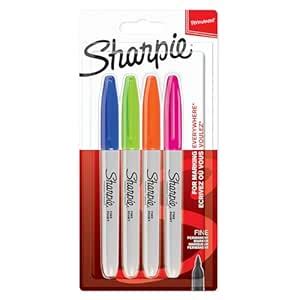 Sharpie Permanent Marker Set | Limited Edition Colour Assortment | Fine ...