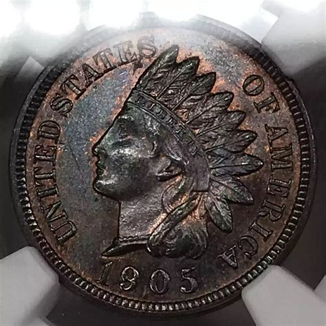 1905 Indian Head Cent NGC MS-64 BN - Old Pueblo Coin
