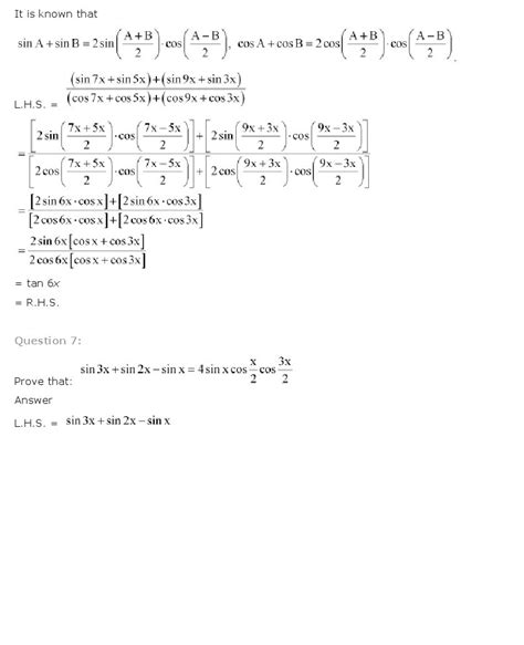 Class 11th Math Chapter Trigonometric Function in Hindi 的图像结果