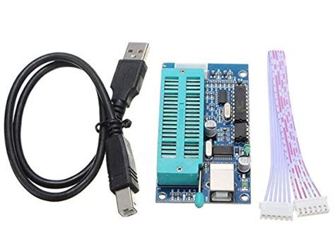 K150 USB Automatic Develop Microcontroller Programmer With ICSP Cable ...