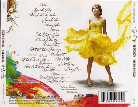 Taylor Swift - Speak Now (Deluxe Edition) (2010) + Bonus Content ...