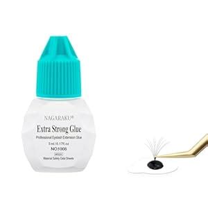 NAGARAKU Extra Strong Eyelash Extension Glue from BELLE GAGA 1s Drying ...
