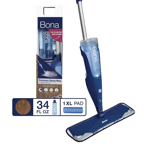 Bona Hardwood Floor Premium Spray Mop - Includes Hardwood Floor ...
