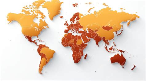 Simple World Map Without Borders 的图像结果